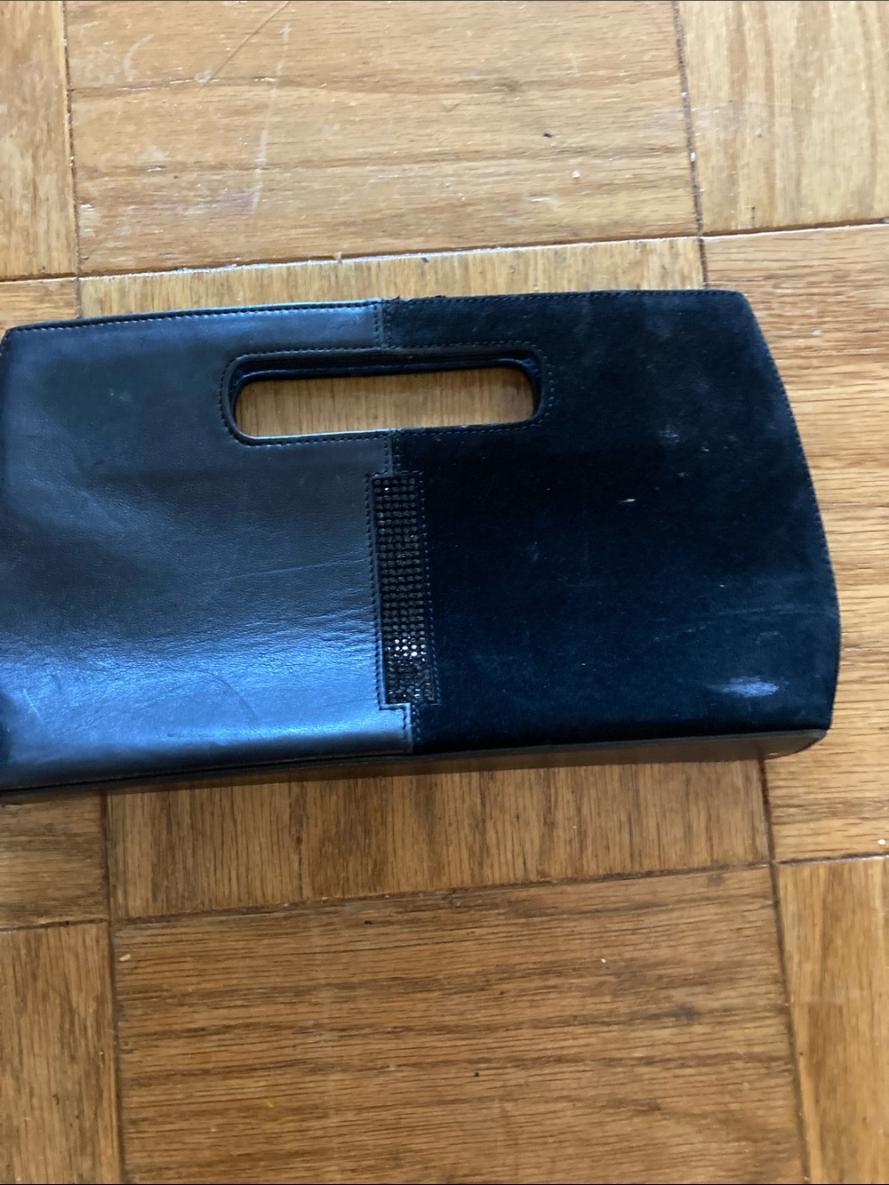 Swarovski Black clutch Hannah